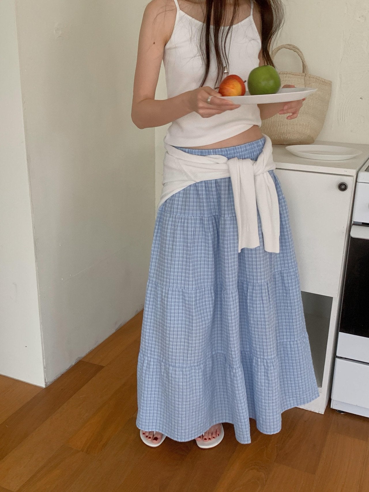 Rudy cheak skirt-2col