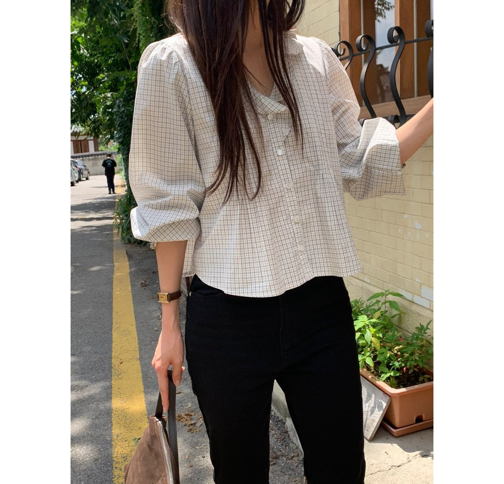 Moai Blouse-2col