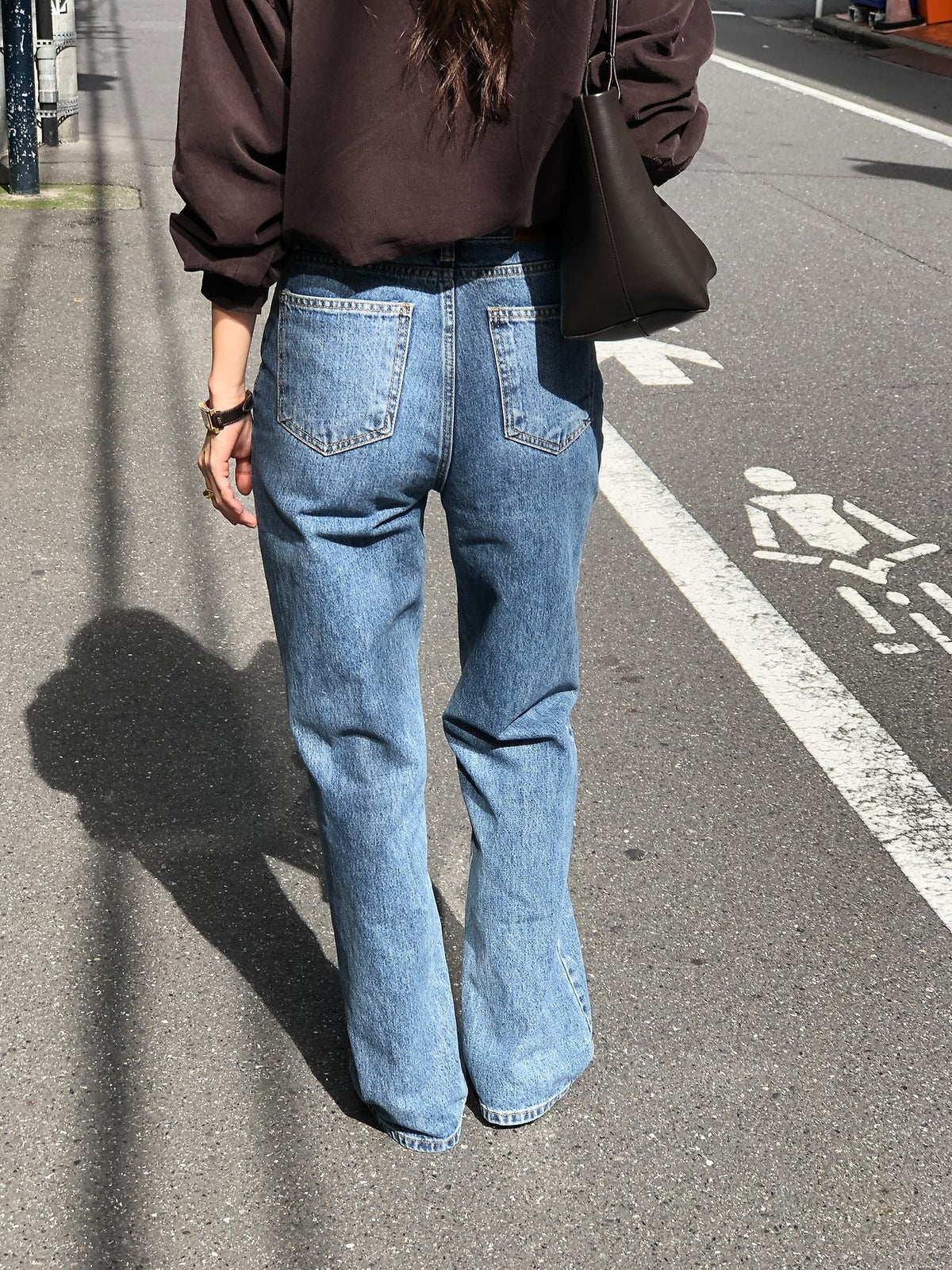 lien straight-fit denim