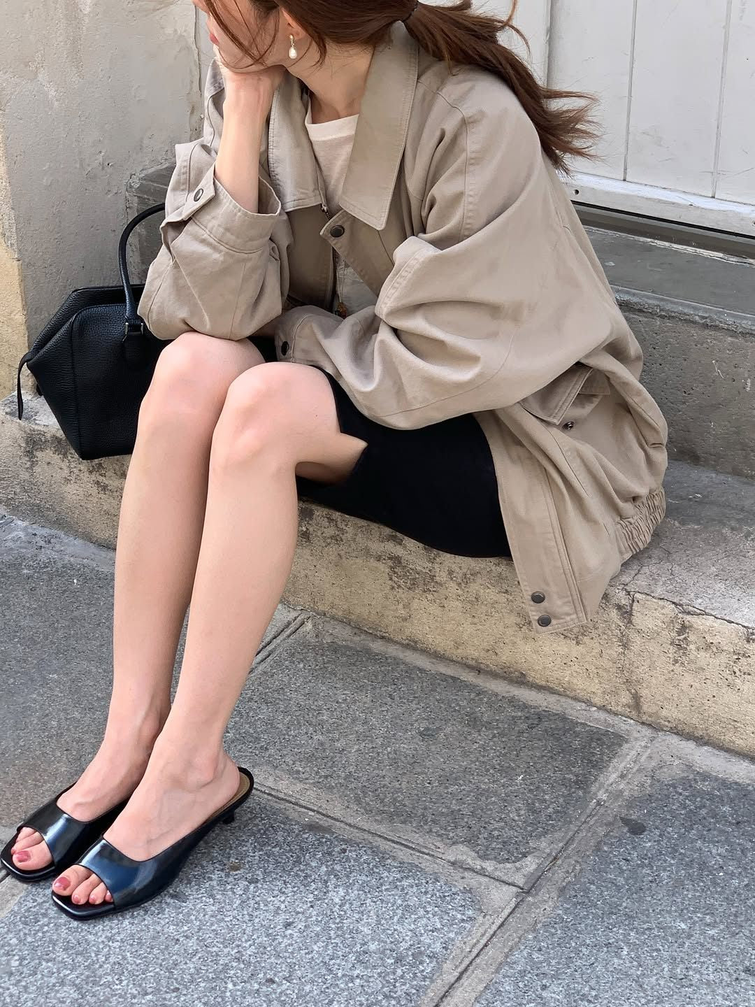 Aven utility washed blouson-2col