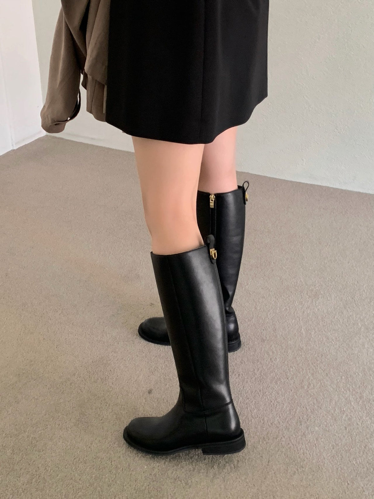 classic d-ring long boots
