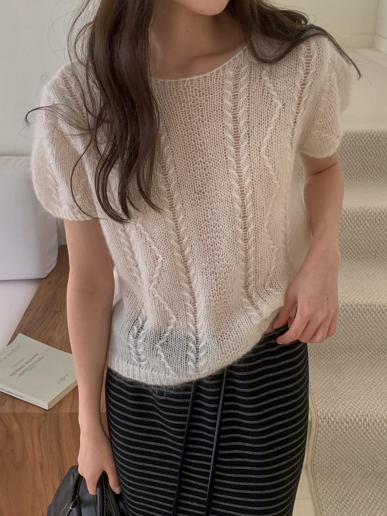 mohair knit-3col