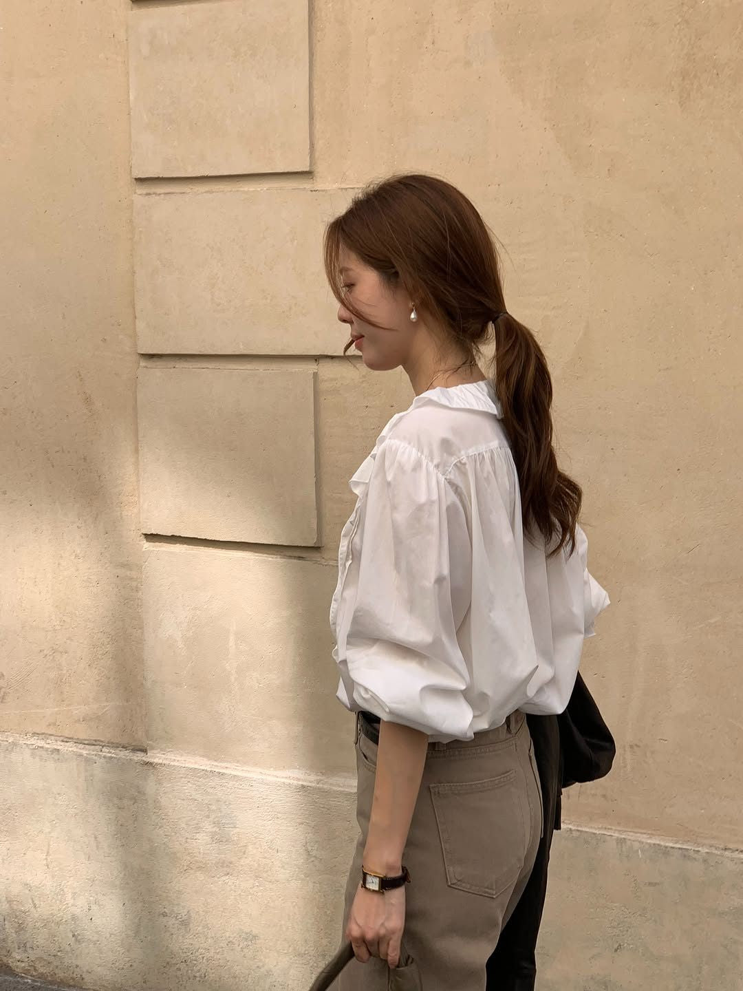 Margo ruffle blouse
