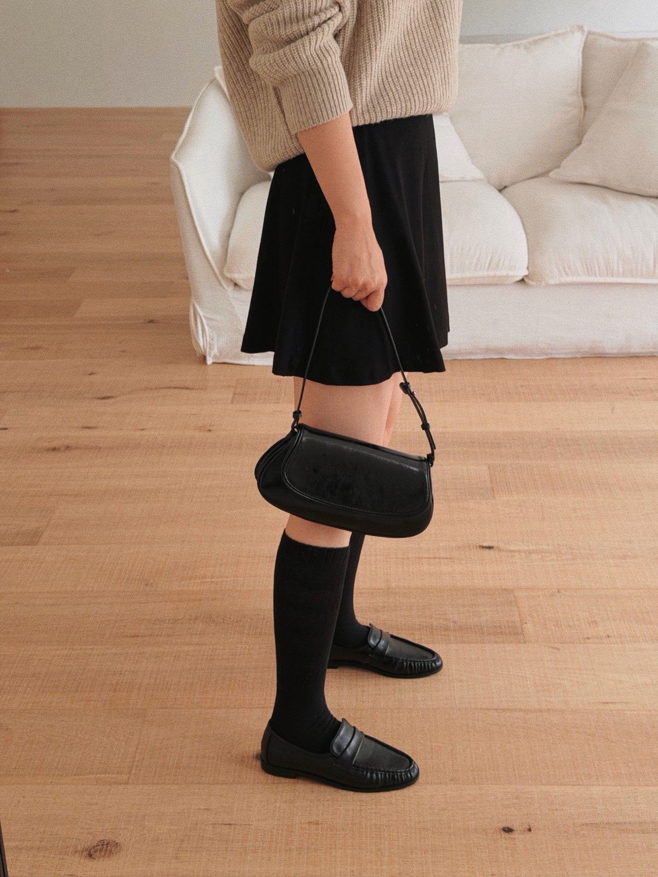 Classic Shirring Loafer