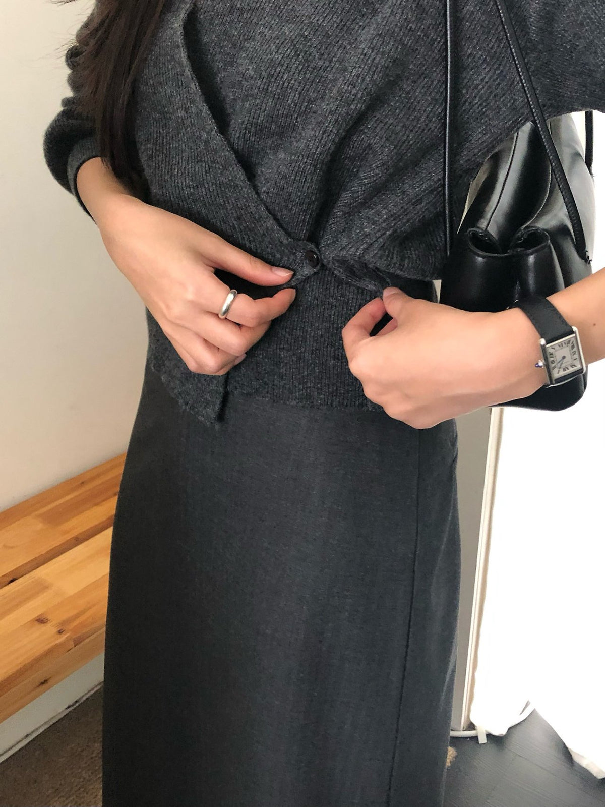 line wrap knit-3col