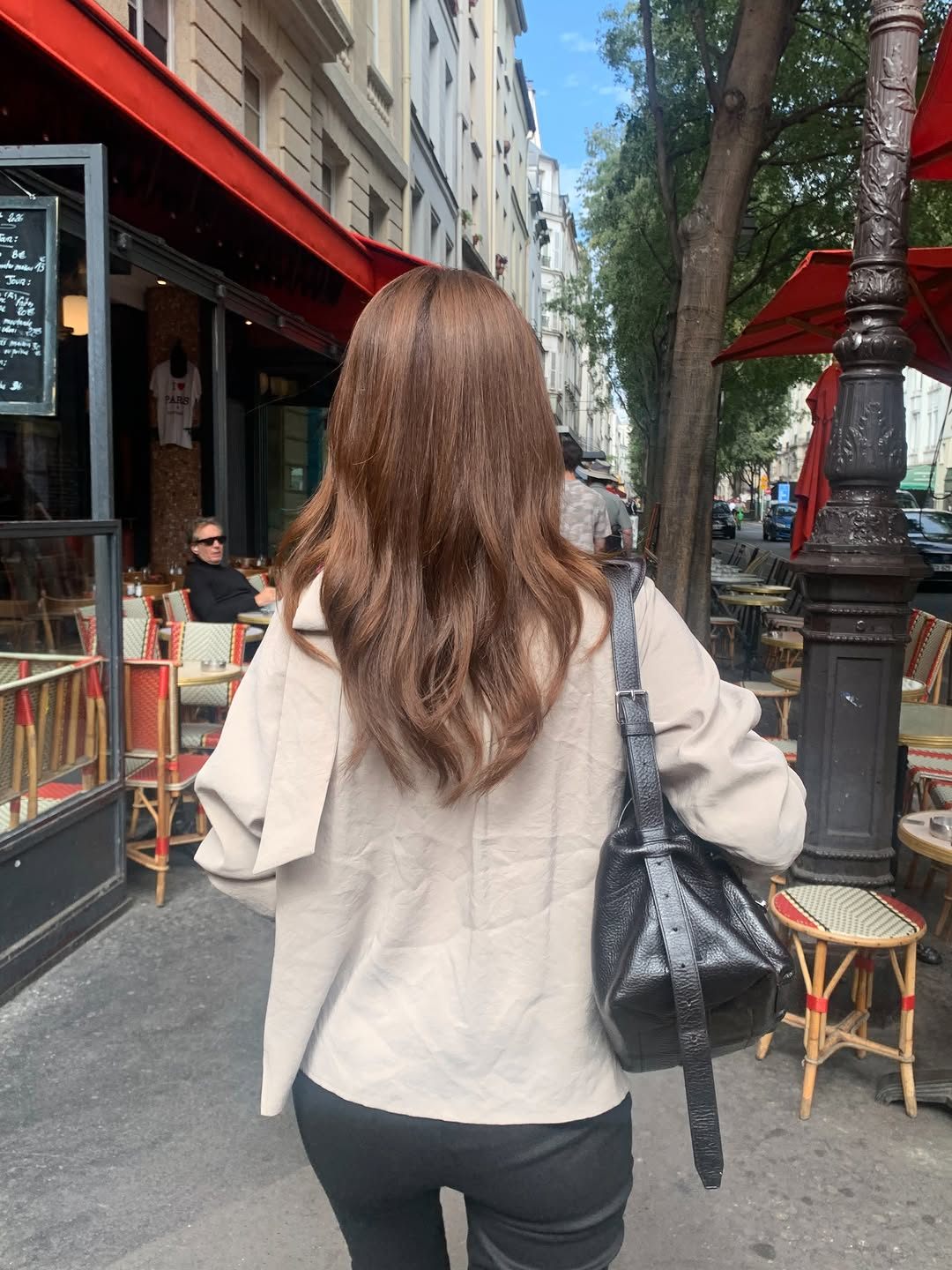Ere scarf blouse-2col