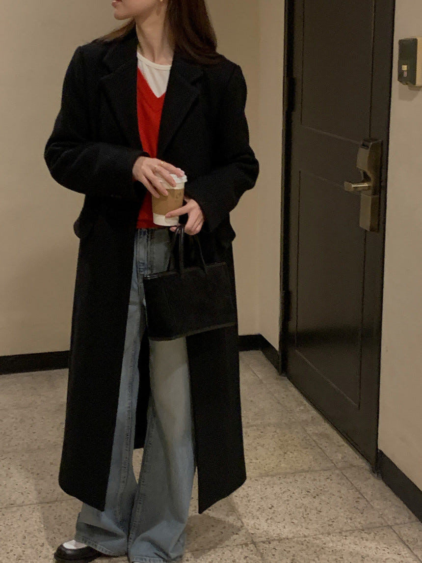 Wool single coat-3col