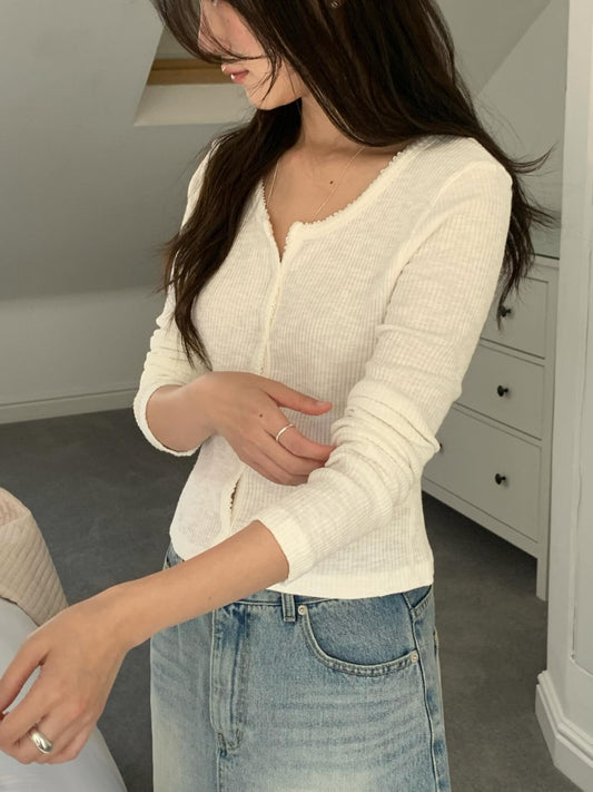 roefin cardigan-5col