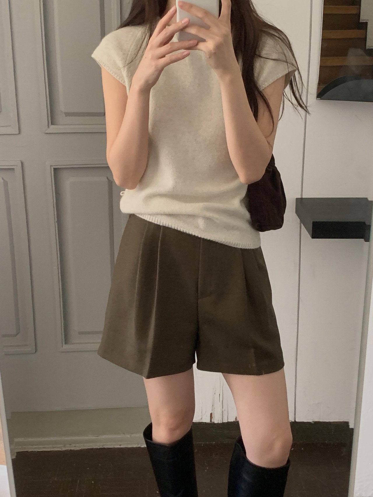Fox belt knit-3col