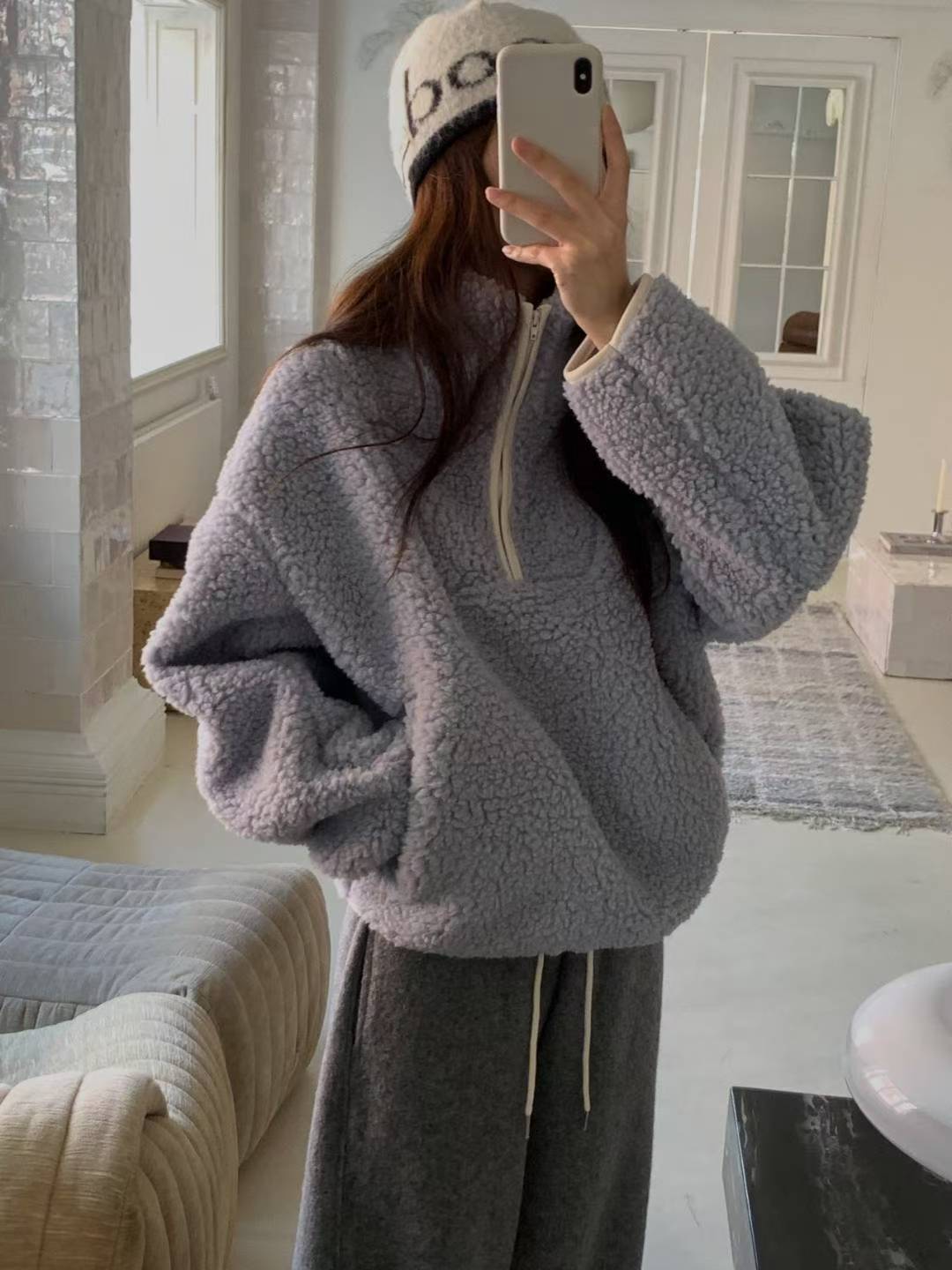 uug half zip up-2col