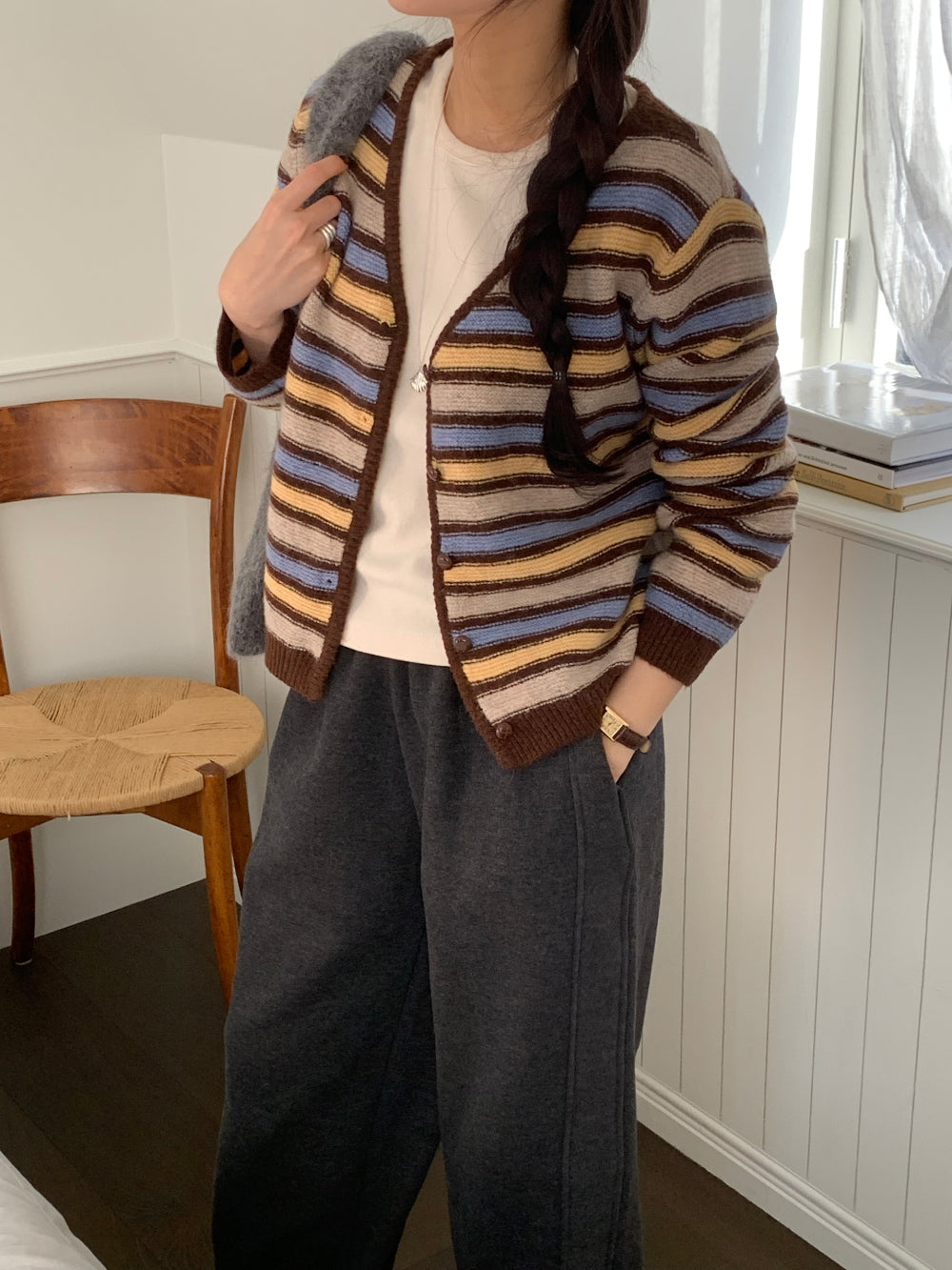 puzzle cardigan-2col