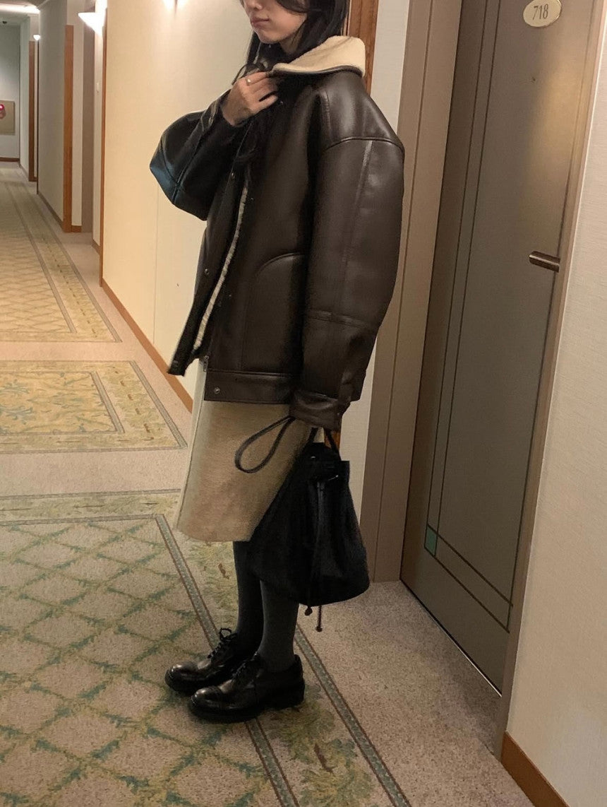 Margaret wool skirt-3col