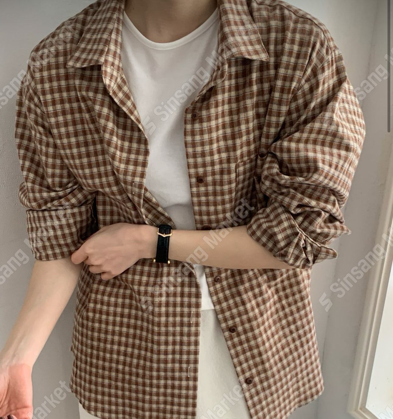 Berlin check shirt-3col