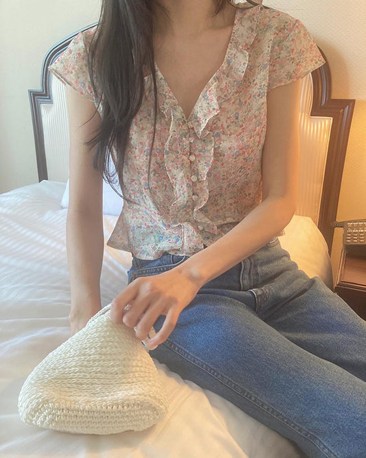 Floral blouse