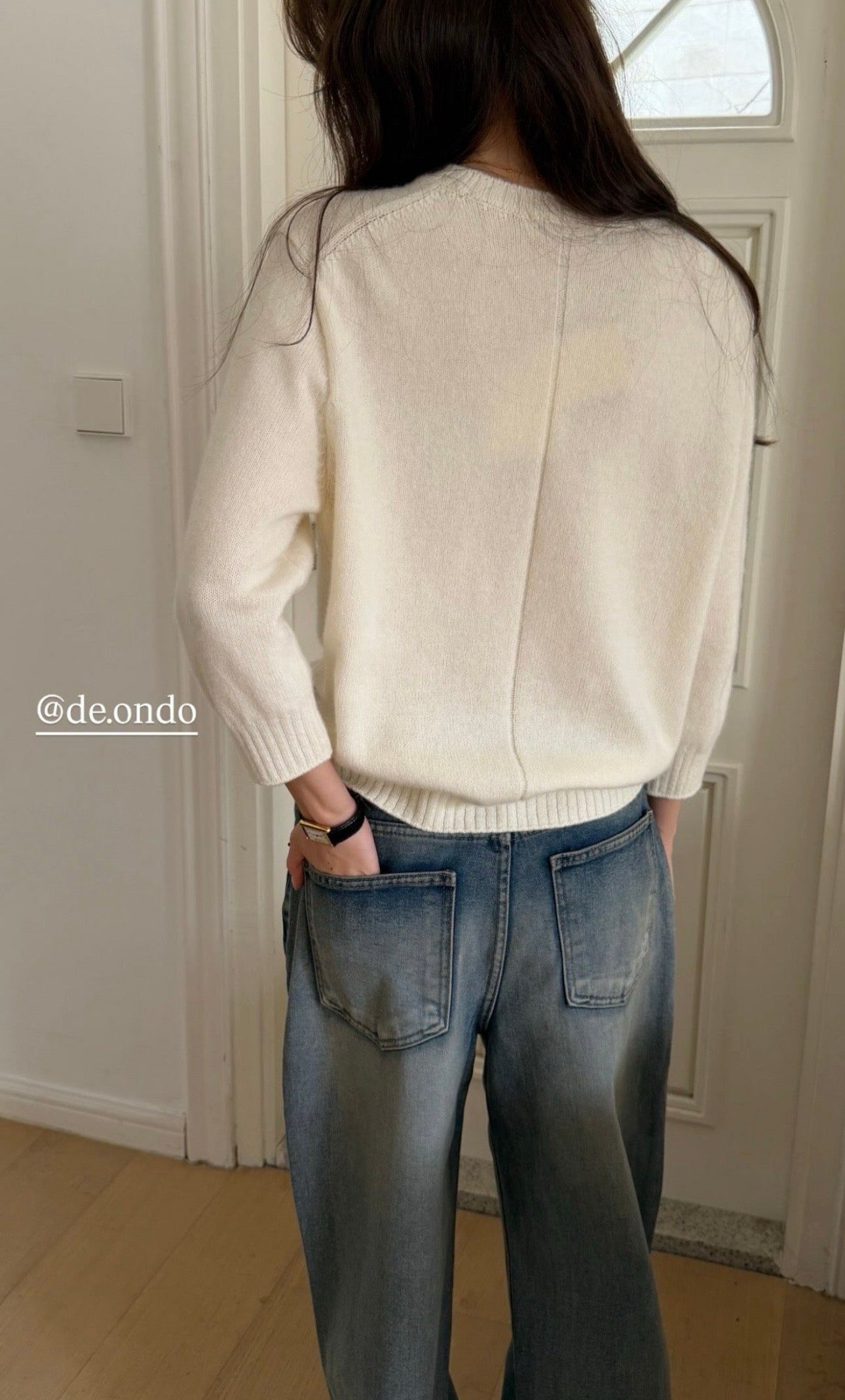 deondo midi sleeve knit-4col