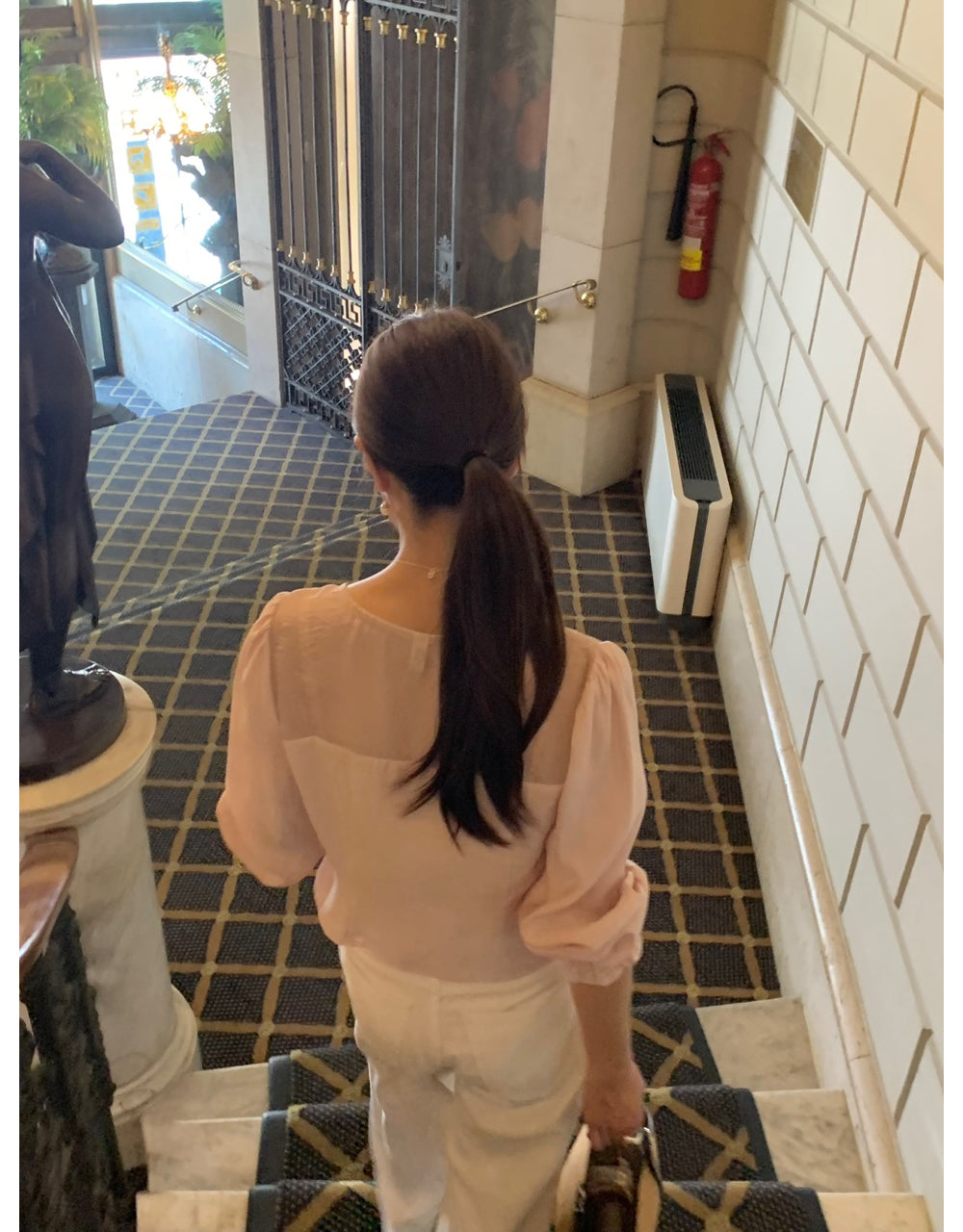 Shining blouse-3col