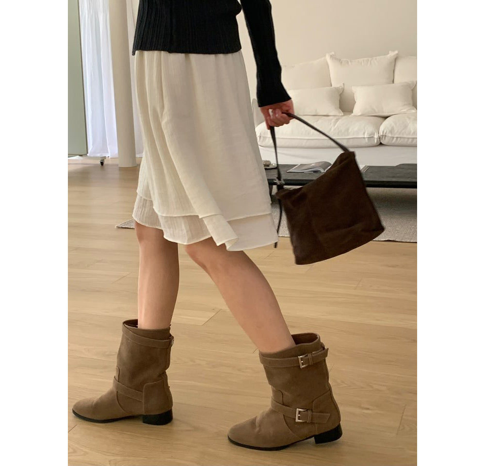 Yuzu skirt-2col