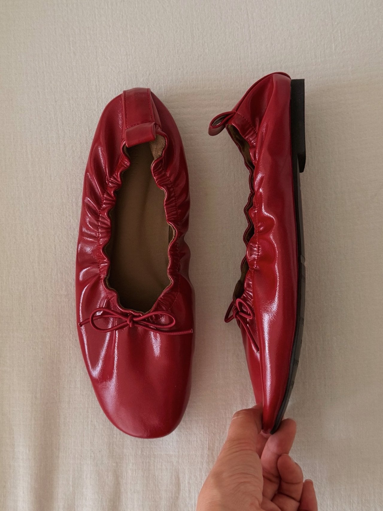 melt shirring ribbon flat