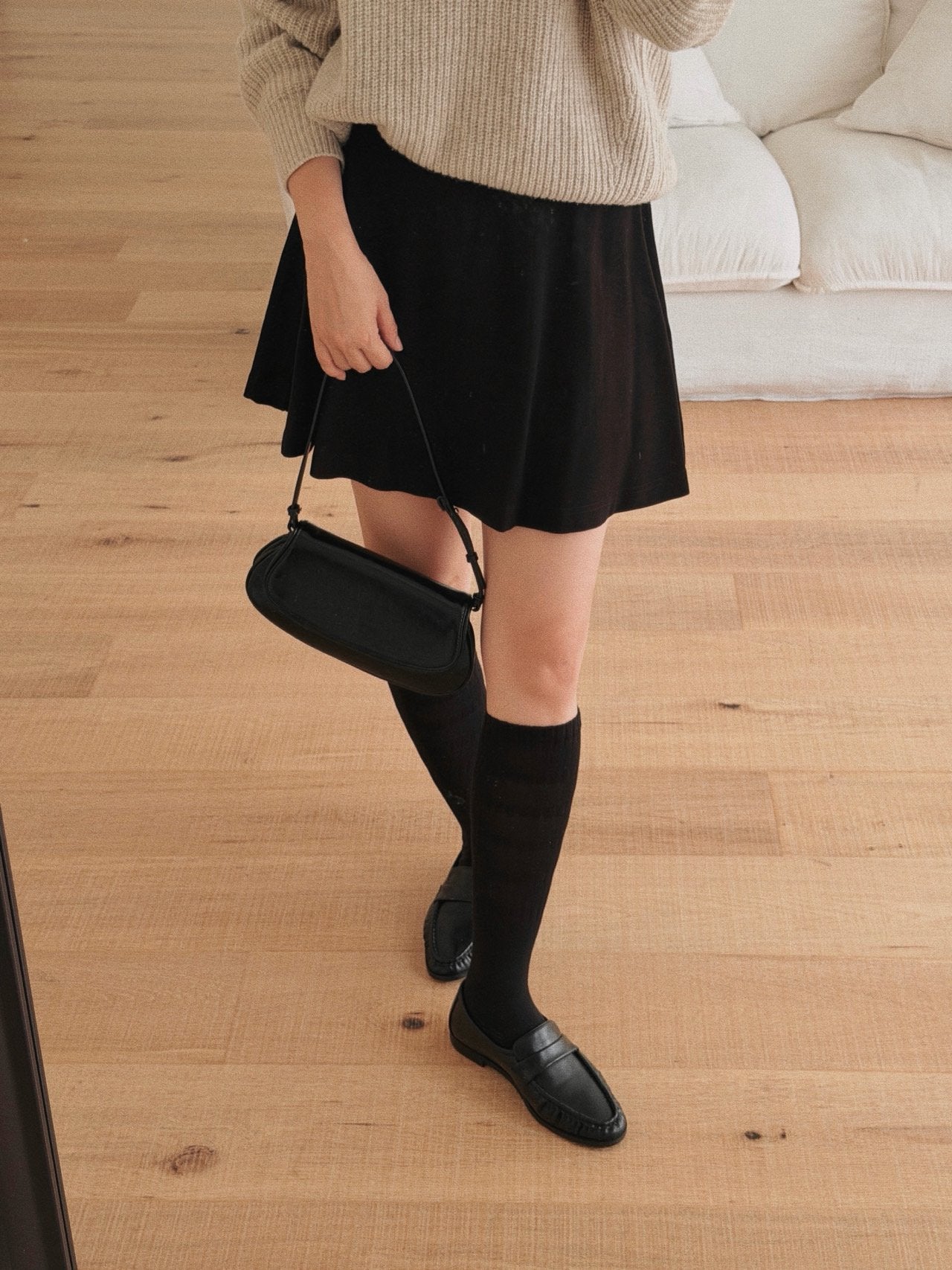 Classic Shirring Loafer