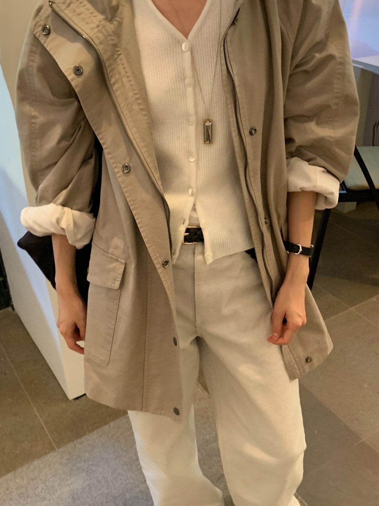 Milo vintage field jacket-2col