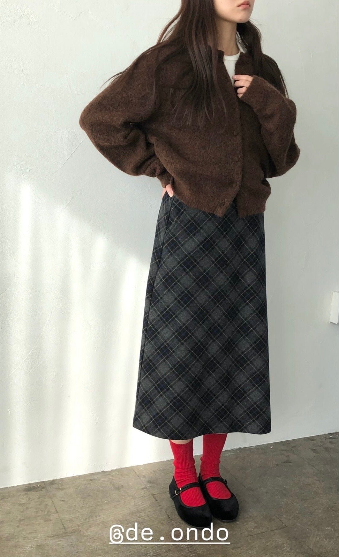 deondo Mohair Brush Cardigan-3col