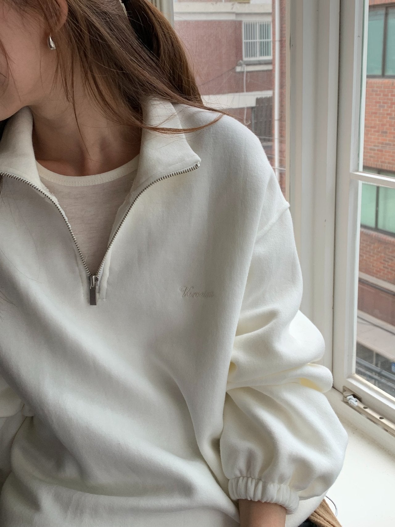 Rocher half zip-up MTM-2col