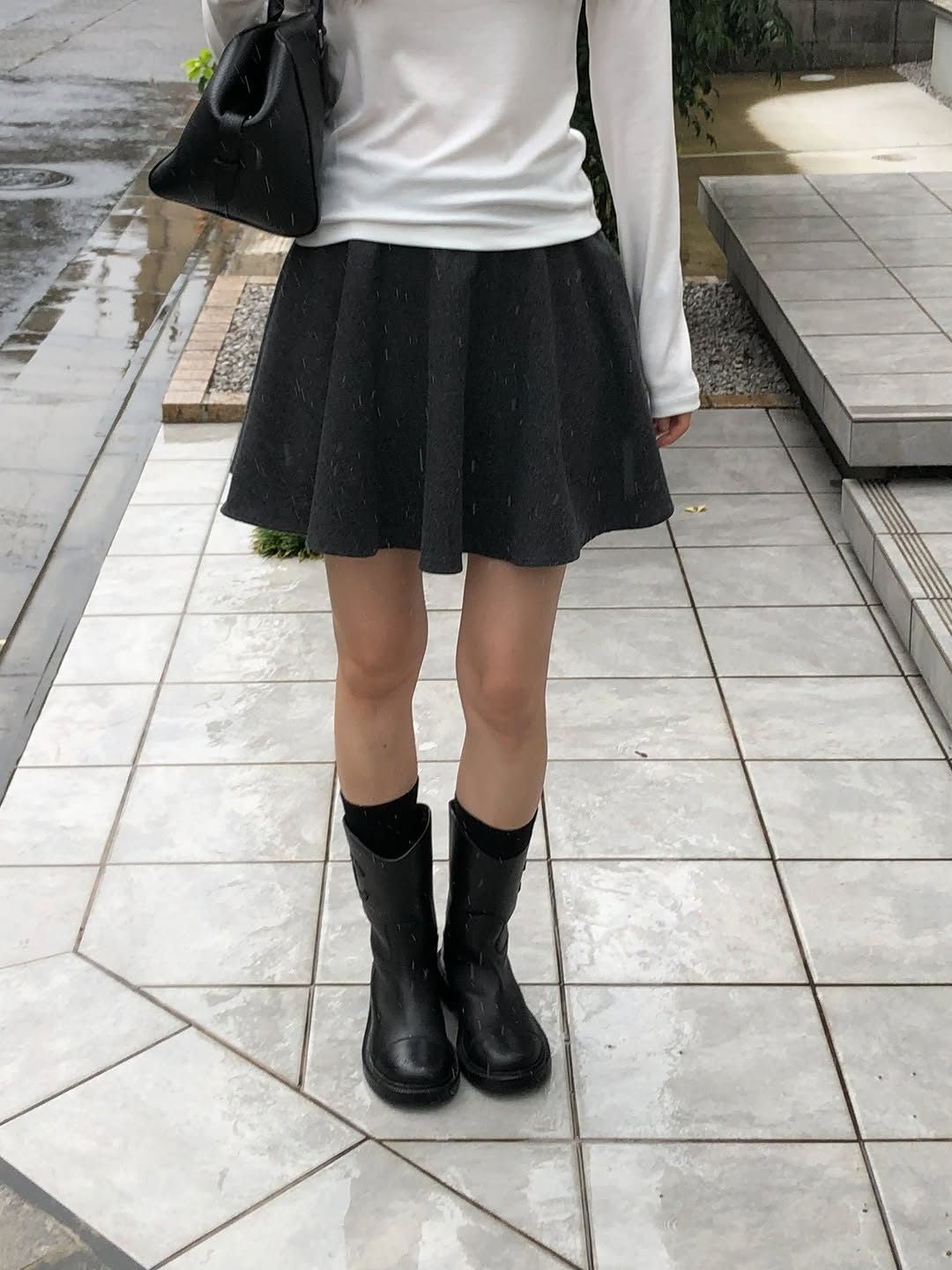 mabel flare mini skirt-2col