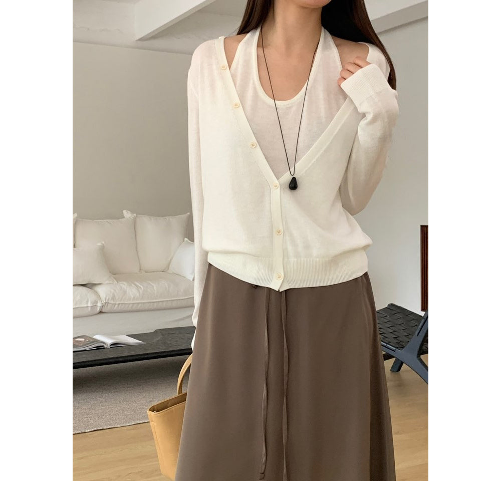 Colin Cardigan Set-4col