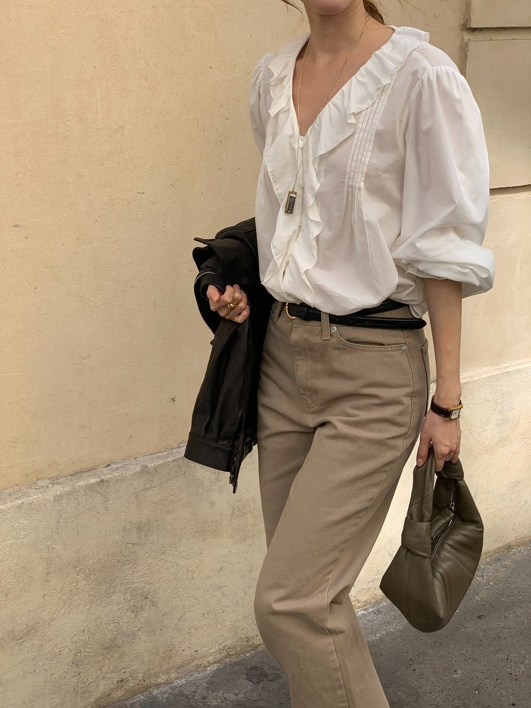 Margo ruffle blouse