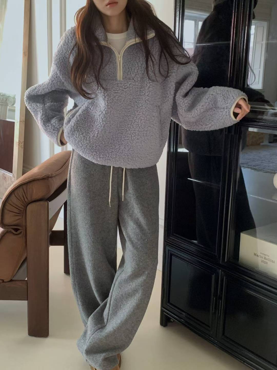 uug half zip up-2col