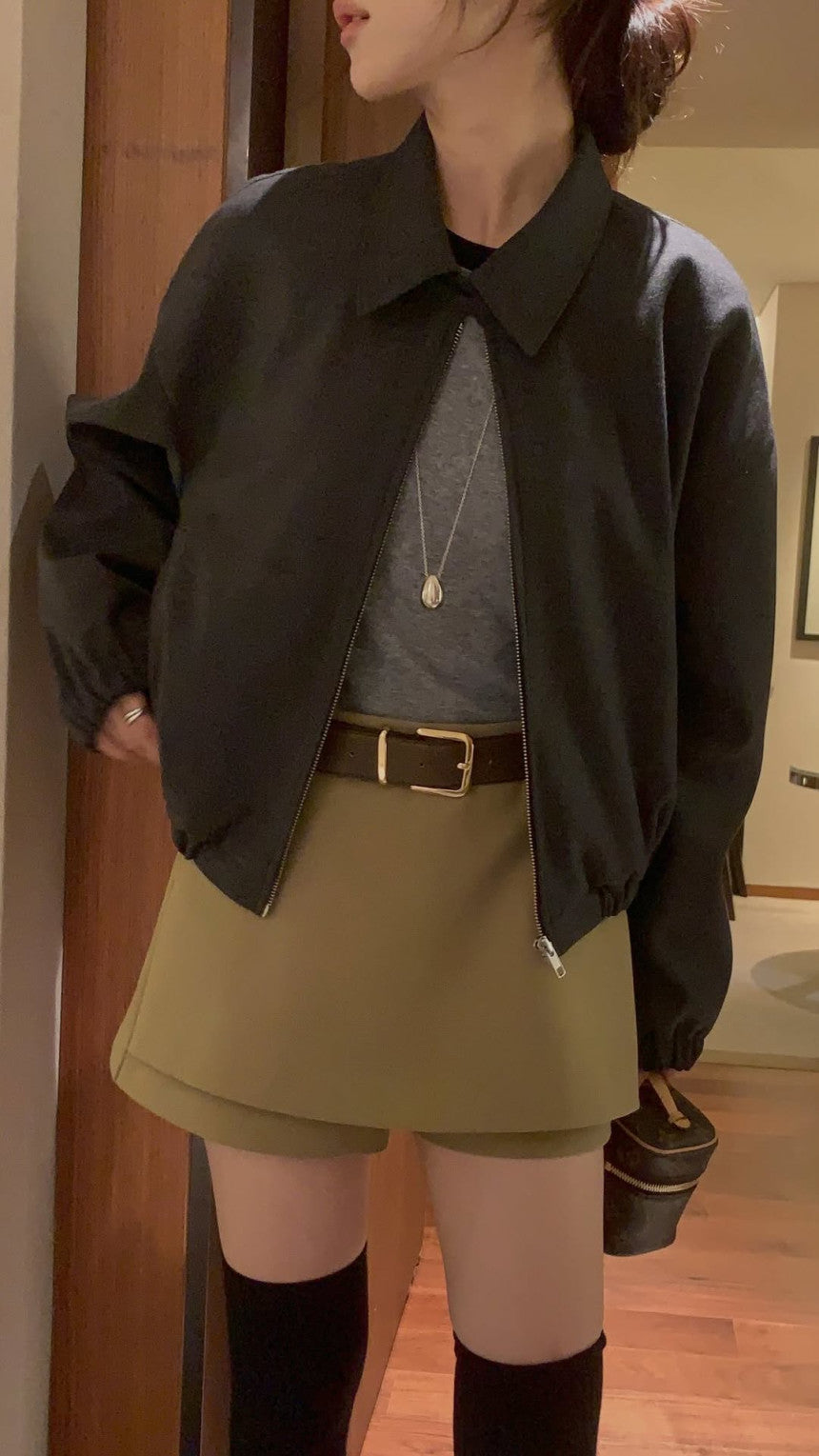 tellme skirt pants-2col