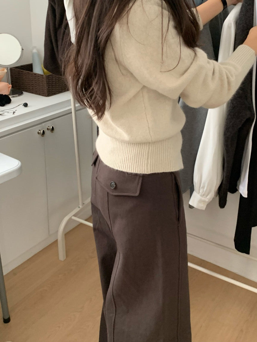 Raccoon cardigan-4col