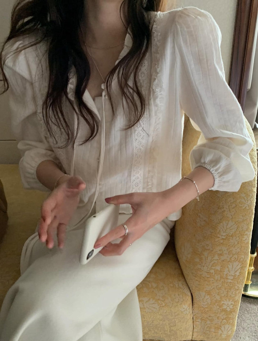 Darling frill gimo blouse