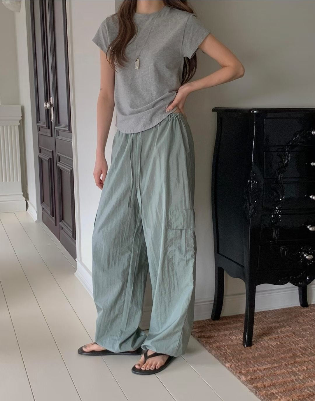 ami cargo pants-4col