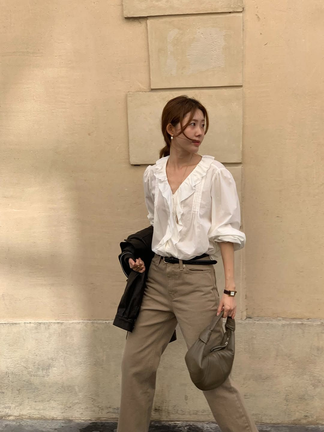Margo ruffle blouse