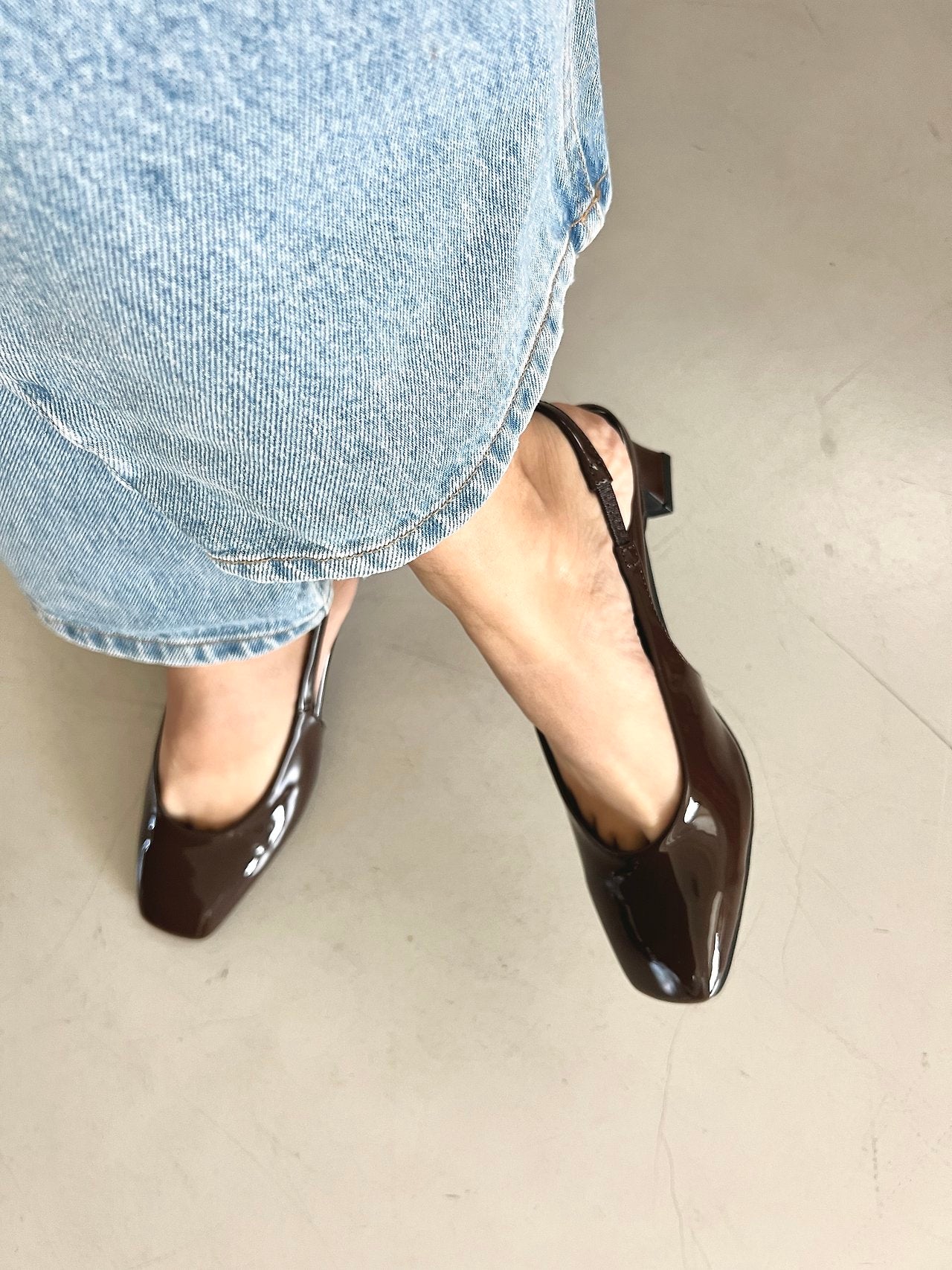 Anamel 5cm sling back