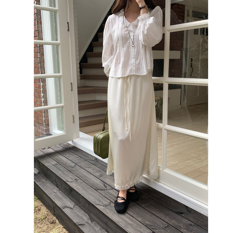 Moai Blouse-2col