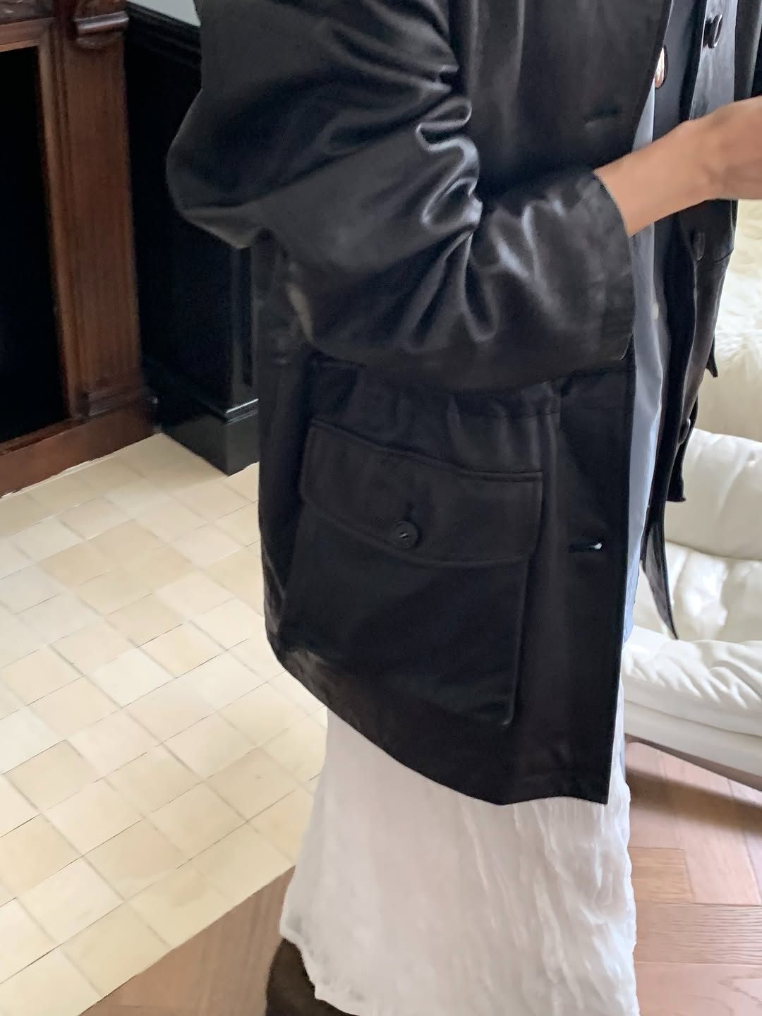 Rove lambskin leather jacket