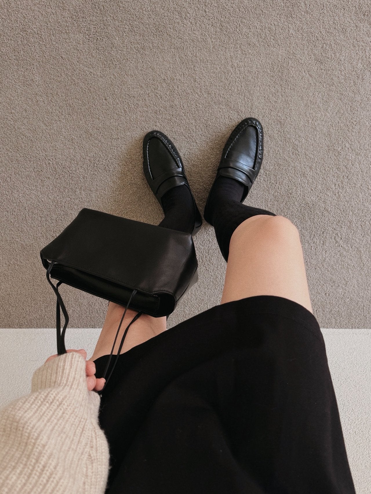 Classic Shirring Loafer