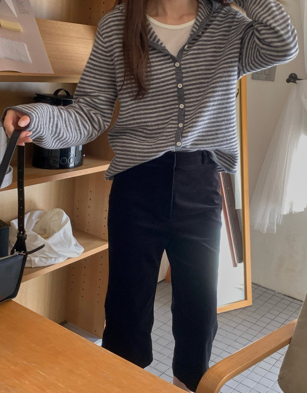 velvet capri pants
