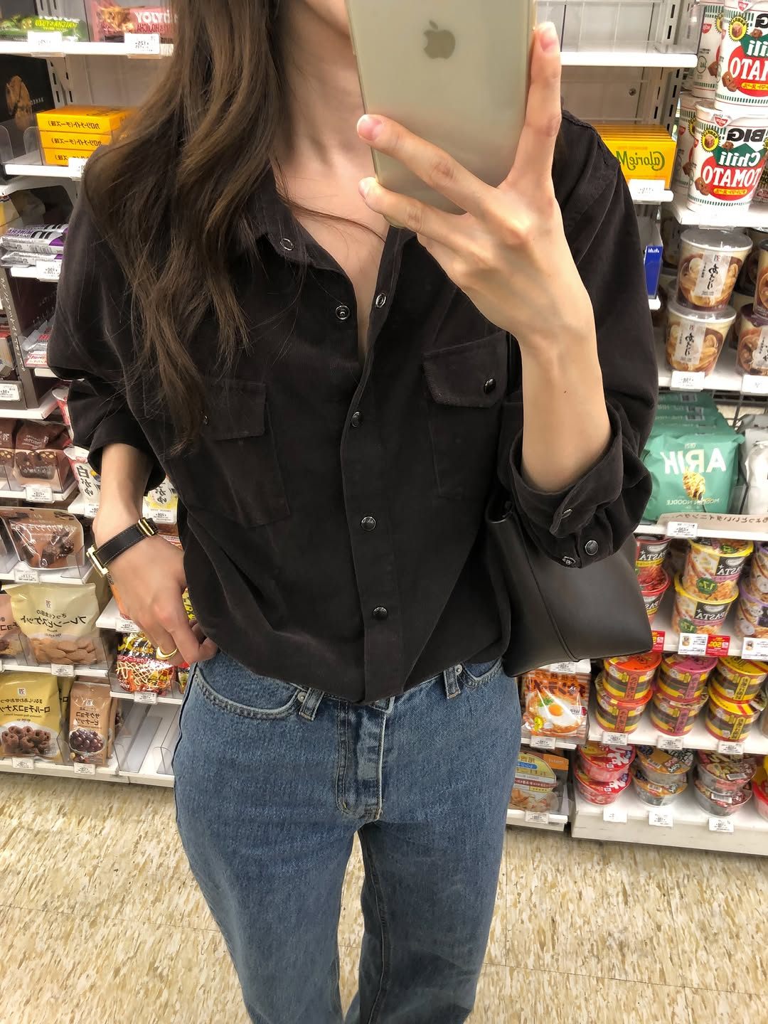 lien straight-fit denim