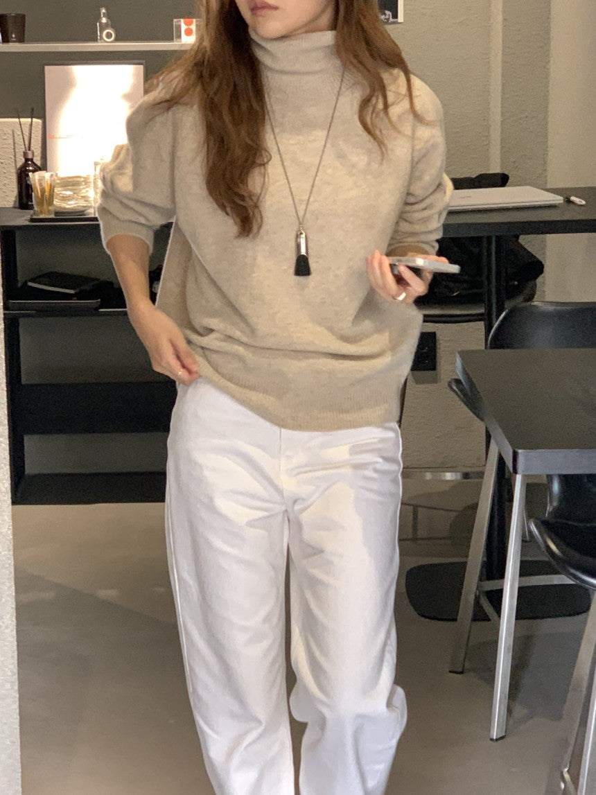 Meline wholegarment turtleneck knit-3col