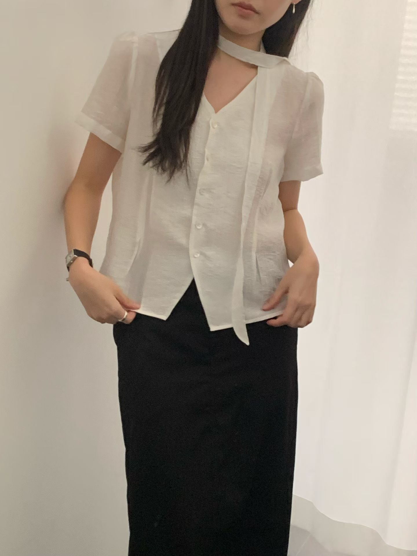 eden tie blouse-3col