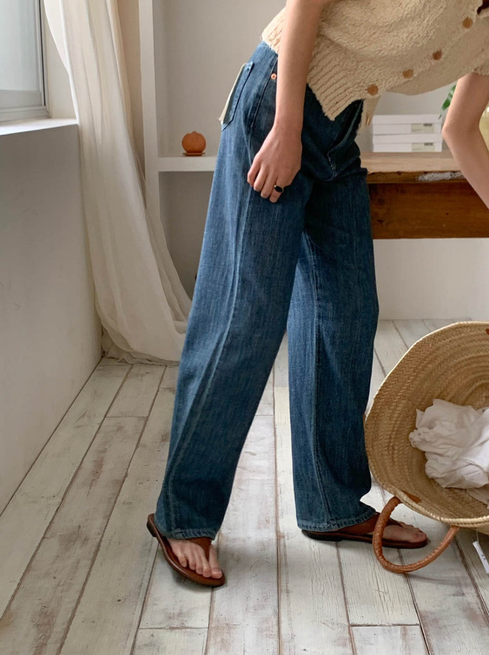Sydney linen denim-4col