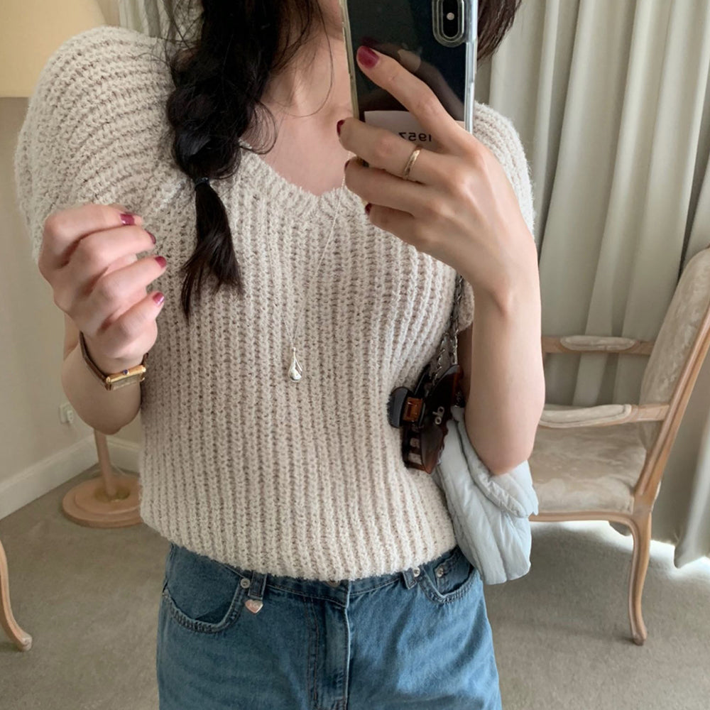 le boucle half knit-3col