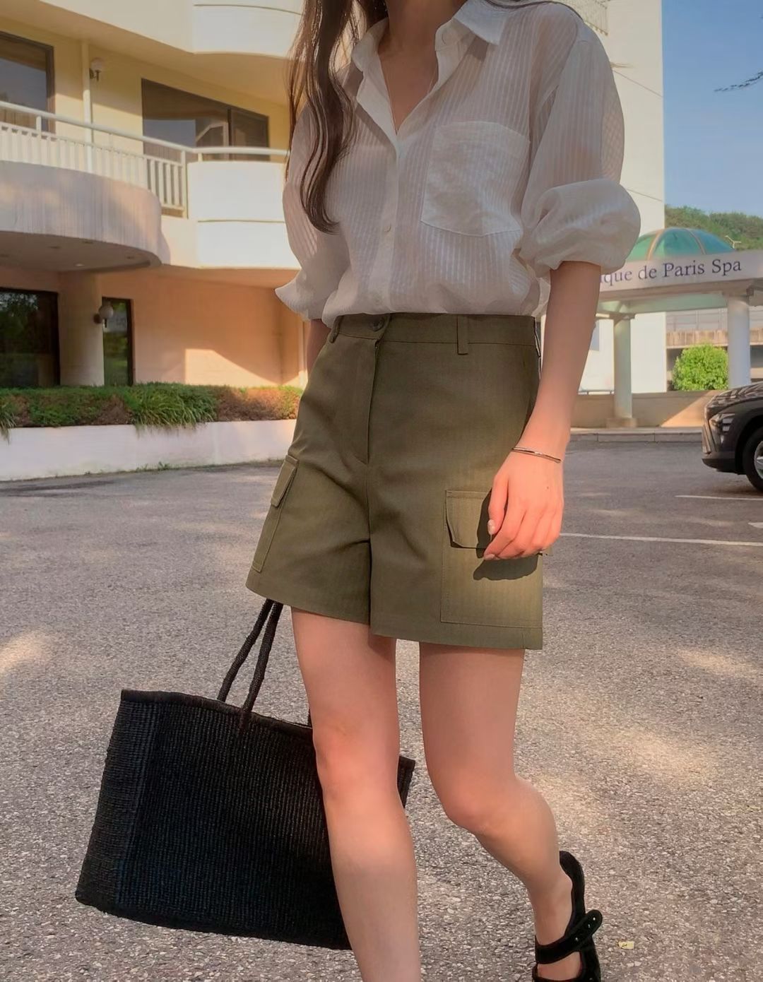 Herring cargo shorts-3col