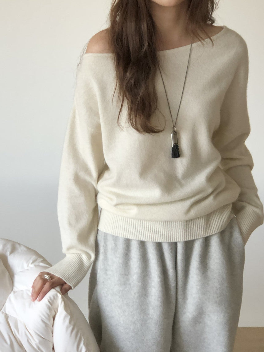 Siena fox unbalance knit-3col