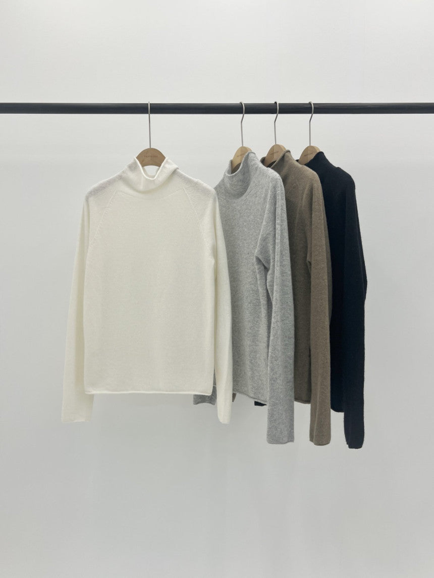 Lanoa cashmere wholegarment knit-4col