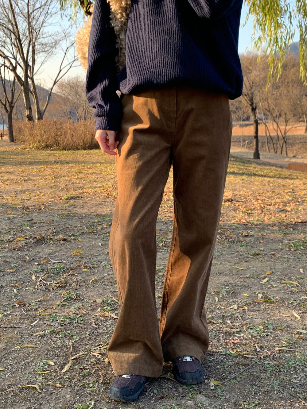 bit corduroy pants-3col