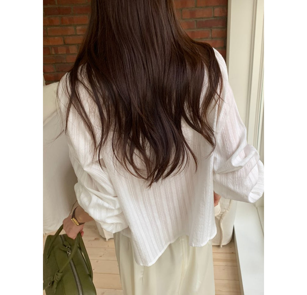 Moai Blouse-2col